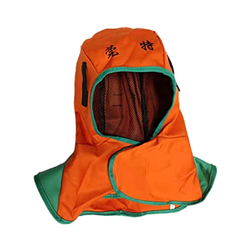 Capucha de soldadura transpirable lavable para soldadores cubierta de protección del cuello, naranja XL, otros