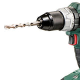 Metabo - Kit de taladro de martillo sin escobillas de 18 V 2 x 2.0 Ah (602316520 18 LT BL 2.0), taladro de martillo