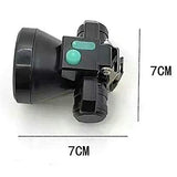 Casco para Faro, con Tiras Reflectantes Casco Protector Antideslumbrante Resistente a Los Olores Batería Recargable De 2600 MA Iluminación del Sitio Ingeniería Mineros Minas