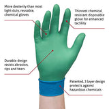Microflex 93-260 - Guantes resistentes a los químicos, talla L, Mediano