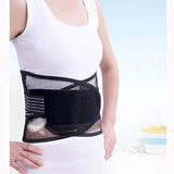 ZFF Cinturón para Cintura Protección, Material Malla Transpirable Perder Pesoabdominal Mejorar Postura Incorrecta Ajustable Aliviar El Dolor De Espalda Baja Faja Lumbar Hombre/Mujer