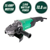 Metabo HPT Amoladora angular, 7 pulgadas, 15 amperios (G18ST)