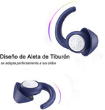 Tapones para los oídos con cancelación de ruido, tapones para los oídos para dormir, tapones para los oídos de silicona lavables, tapones para los oídos con cancelación de ruido de silicona reutilizables y respetuosos con la piel, 2 pares de tapones para