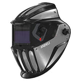Casco de Soldadura Casco de Soldadura Oscurecimiento automático, Máscara de Soldadura de área con claridad óptica Superior 1/1/1/2