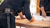 ToughBuilt - Gancho para martillo modular | Soporte/Funda duradera compatible con cualquier cinturón o bolsillo, Bucle de acero/Anillo de metal de uso extremo, Diseño único para cable de alimentación, Construcción de alta resistencia - (TB-52)