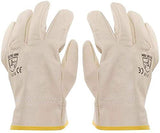 Guantes Soldador Desgaste de Aislamiento de Alta Temperatura Guantes de Cuero Protección Protección Laboral Cortos