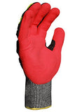 Ironclad - Guantes tejidos industriales antiimpacto anticorte 5, INDI-KC5
