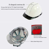 Cascos industriales, Cascos ABS de Alta Resistencia, Cascos Protectores industriales para Obras de construcción, para Potencia/construcción/túneles