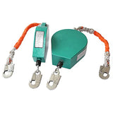 DFANCE Dispositivo Anticaídas Retráctil,Línea Vida Retráctil Seguridad para Trípode,Línea Vida Autorretráctil, Cuerda Seguridad Anticaidas para Techo/Ascensor, para Trabajos Altura,5M