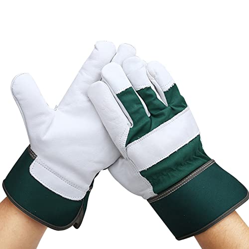 Guantes De soldador Trabajo De Seguridad Suministros De Protección Laboral Soldando Cortos Soldador Resistente A Los Guantes 26 × 12 Cm