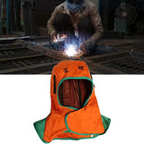 Capucha de soldadura transpirable lavable para soldadores cubierta de protección del cuello, naranja XL, otros