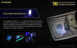 NITECORE TIKI Mini Futuristic LED Llavero Luz 300 Lumens-Integrado Batería de iones de litio recargable