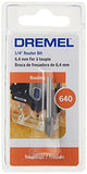 Dremel 640 Fresa de Router 1/4 Pulgadas para Ranuras en"V"