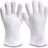 Barandilla de la personalidad de los hogares guantes ignífugos 200 grados de calor Guantes resistentes al aislamiento de alta temperatura de la resistencia Barbacoa Cocinar Guantes de Prevención de In