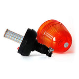 MAIALOT 60 LED giratorio intermitente ámbar baliza de montaje flexible luz estroboscópica tractor luz de advertencia de emergencia para carretilla elevadora camión cortadora UTV