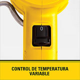 STANLEY Pistola de Calor Electrica con Control de Temperatura Variable 1800W STXH2000K