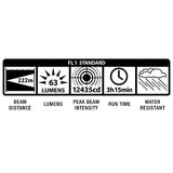 Maglite ML25IT - Linterna incandescente de 3 celdas, color negro