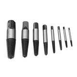 Extractor de tornillos, 8 piezas Extractor de extractores de pernos de tornillo roto Herramienta de extracción de pernos de tornillo dañados