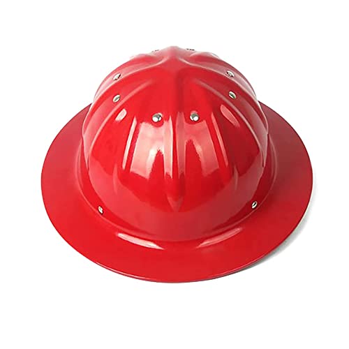 Cascos de Seguridad Industrial Casco de Protección de Aleación de Aluminio de Alta Resistencia para Obras De Construcción/Red / 1 PCS