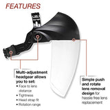 Casco seguridad  Professional Face Shield – Lente transparente de alta densidad – Casco prémium – Lincoln Electric
