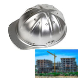 Cascos de construcción Casco de Seguridad de Aluminio Casco de Seguridad Ajustable La Parte Superior es más Segura y eficaz para Evitar pinchazos
