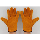 Guantes de Soldador Guantes de Seguridad de Resistencia - Sin Forro de algodón