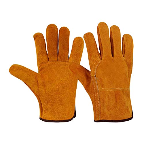 Guantes de Soldador Guantes de Seguridad de Resistencia - Sin Forro de algodón