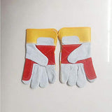 Guantes Soldador , Guantes Gruesos prácticos, Guantes Resistentes al Desgaste Resistentes al Corte, Soldador Guantes de Trabajo de construcción