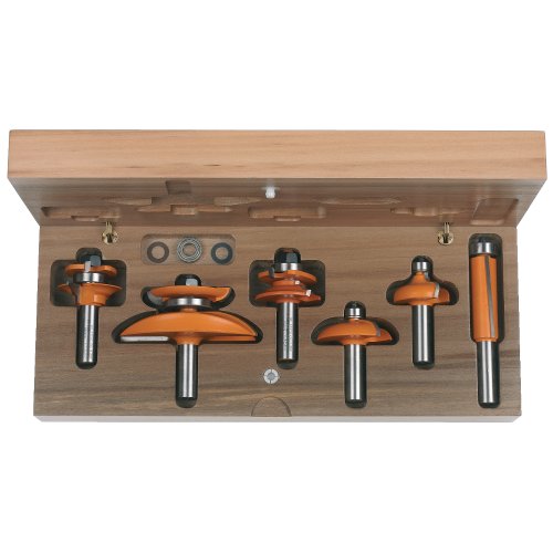 Six Piece Kitchen Cove Cabinetmaking Router Bit Set With 1/2 Shank by CMT