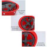 Casco de Seguridad Industrial, Casco de construcción rígido, ventilado, arnés de 8 Puntos, Casco de Protección, Casco de Trabajo Casco