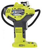 Ryobi Inflador de energía portátil para neumáticos [nuevo medidor digital] [18 voltios] [sin cable] [ONE+ sistema de batería] [P737D] (batería no incluida, herramienta eléctrica)