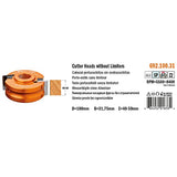 Cabezal de corte moldeador universal, 10 cm de diámetro, orificio de 3,8 cm