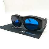 OD7+ Gafas de seguridad láser 680-1100 nm, láser Picosecond/luz fría/láser Yag/módulo infrarrojo láser protección de ojos gafas láser para 755 nm, 808 nm, 980 nm, 1064 nm, 1080 nm MCWlaser