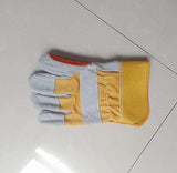 Guantes Soldador , Guantes Gruesos prácticos, Guantes Resistentes al Desgaste Resistentes al Corte, Soldador Guantes de Trabajo de construcción