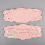 KF94 Mascarillas faciales, paquete de 30 unidades envueltas individualmente, 4 capas transpirables y cómodas, máscaras protectoras antipolvo, unisex (240, albaricoque)