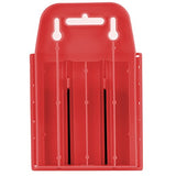 NEIKO 00512A - Cuchillas de gancho con dispensador de montaje en pared, 100 unidades, acero SK5