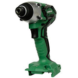 Metabo HPT WH18DGLP4 - Destornillador de impacto inalámbrico (18 V, 1/4 pulgadas, herramienta, sin batería ni cargador)