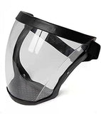 Escudo Facial Ajustable Policarbonato Anti-vaho a prueba de Aerosoles, Reutilizable, Lavable