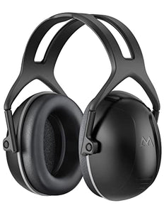 Auriculares de bloqueo de ruido SNR de 35 dB, eficaz protección auditiva ajustable, orejeras de reducción de ruido para disparar, cortar, césped o caza, con bolsa de almacenamiento