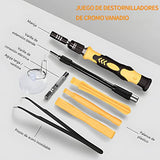 Juego de destornilladores 117 en 1-AXIDUN Destornilladores de precisión extraíble profesional magnética kit de Herramientas de reparación para teléfono/NS SWITCH / PS4 / Consola de juegos/Electrónica etc