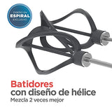 Batidora de mano BLACK+DECKER diseño único aspas en espiral