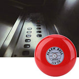 Campana de alarma contra incendios, CB-6B Campana de alarma eléctrica de 95dB 150 mm / 5.9in Campana de alarma Campana de alarma de seguridad para la escuela Hogar Fábrica(DC 24V)