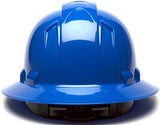 Casco seguridad Safety Products HP54160 Ridgeline Full Brim Hard Hat, 4 Pt. Ratchet, Blue