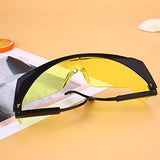 Contiman Gafas de Seguridad láser Protección Ocular para IPL/E-Light Depilación Gafas Protectoras de Seguridad Gafas universales Gafas Amarillas