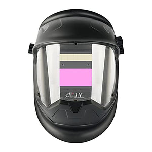 Generic Casco de soldadura Pantalla de soldadura MIG TIG Pantalla de casco de soldador Oscurecimiento automático