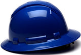 Casco seguridad Safety Products HP54160 Ridgeline Full Brim Hard Hat, 4 Pt. Ratchet, Blue