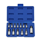 Neiko 10074A Metric MM Pro-Grade Llaves de Cubo Hexagonales, 13 piezas
