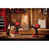 CRAFTSMAN Kit de Herramientas 20V Inalambricas con Taladro Atornillador y Atornilladro de Impacto con 2 Baterías CMCK200C2