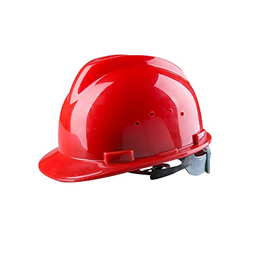 Casco de Seguridad Industrial, Casco de construcción rígido, ventilado, arnés de 4 Puntos, Los Cascos de Seguridad para Adultos