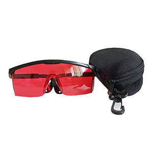 PUREWORDS 405nm 445nm Azul Violeta Luz Cnc Laser Gafas | Gafas protectoras de ojos para protección de ojos | Gafas DIY Color Rojo